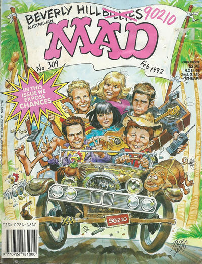 Cover for Mad Magazine (Horwitz, 1978 series) #309