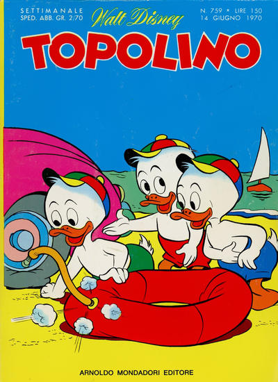Cover for Topolino (Mondadori, 1949 series) #759