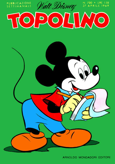 Cover for Topolino (Mondadori, 1949 series) #700