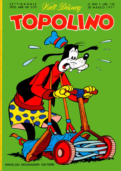 Cover for Topolino (Mondadori, 1949 series) #800