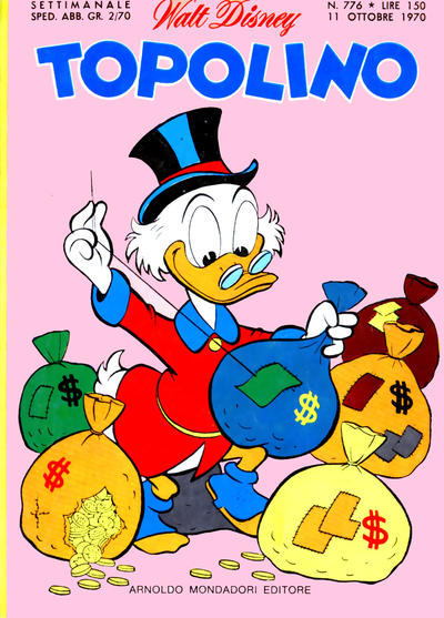 Cover for Topolino (Mondadori, 1949 series) #776