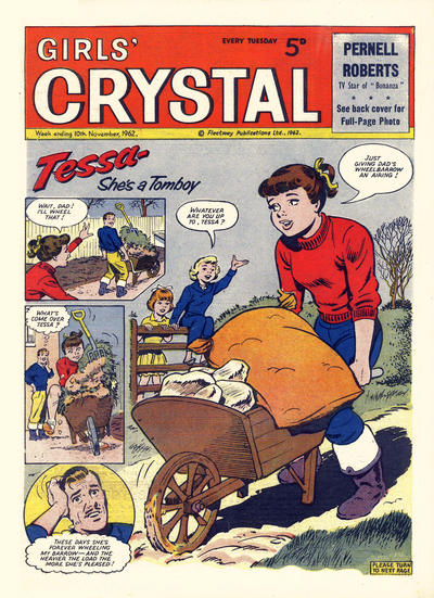 Cover for Girls' Crystal (Amalgamated Press, 1953 series) #1412