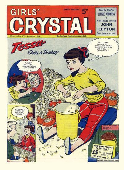 Cover for Girls' Crystal (Amalgamated Press, 1953 series) #1413