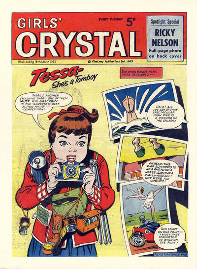 Cover for Girls' Crystal (Amalgamated Press, 1953 series) #1430