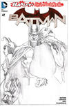 Cover for Batman (DC, 2011 series) #47 [Harley's Little Black Book Alex Ross Sketch Cover]