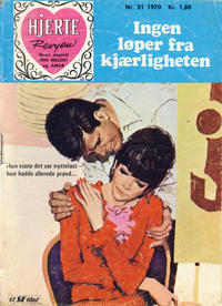 Cover Thumbnail for Hjerterevyen (Serieforlaget / Se-Bladene / Stabenfeldt, 1960 series) #21/1970