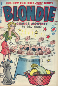Cover Thumbnail for Blondie Comics Monthly (Super Publishing, 1950 series) #17