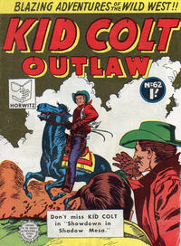 Cover Thumbnail for Kid Colt Outlaw (Horwitz, 1952 ? series) #62