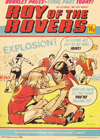 Cover Thumbnail for Roy of the Rovers (IPC, 1976 series) #20 September 1980 [201]