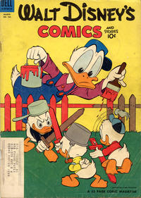 Cover Thumbnail for Walt Disney's Comics and Stories (Dell, 1940 series) #v14#6 (162) [Subscription Variant]