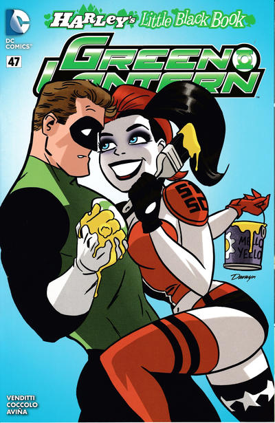 Cover for Green Lantern (DC, 2011 series) #47 [Harley's Little Black Book Darwyn Cooke Color Cover]