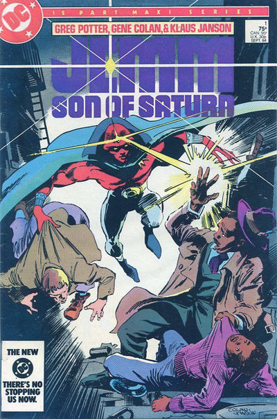 Cover for Jemm, Son of Saturn (DC, 1984 series) #1 [Direct]