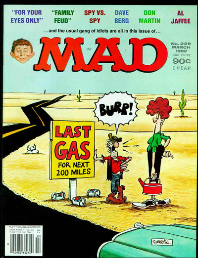 Cover for Mad Magazine (Horwitz, 1978 series) #229