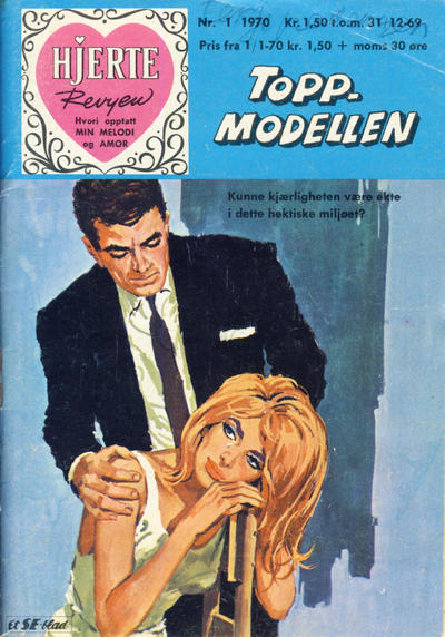 Cover for Hjerterevyen (Serieforlaget / Se-Bladene / Stabenfeldt, 1960 series) #1/1970