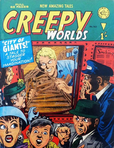 Cover for Creepy Worlds (Alan Class, 1962 series) #102