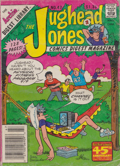 Cover for The Jughead Jones Comics Digest (Archie, 1977 series) #47 [Newsstand]
