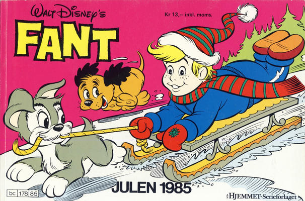 Cover for Fant (Hjemmet / Egmont, 1967 series) #1985
