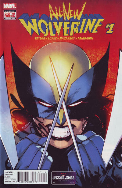 Cover for All-New Wolverine (Marvel, 2016 series) #1 [Bengal]
