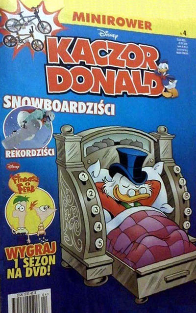 Cover for Kaczor Donald (Egmont Polska, 1994 series) #4/2012