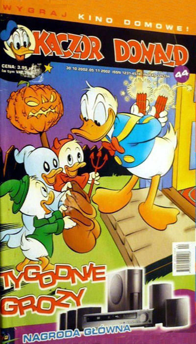 Cover for Kaczor Donald (Egmont Polska, 1994 series) #44/2002