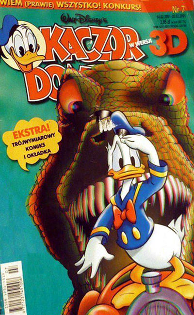Cover for Kaczor Donald (Egmont Polska, 1994 series) #7/2001