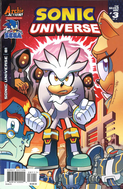 Cover for Sonic Universe (Archie, 2009 series) #81 [Cover B Adam Bryce Thomas]