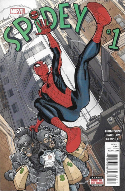 Cover for Spidey (Marvel, 2016 series) #1