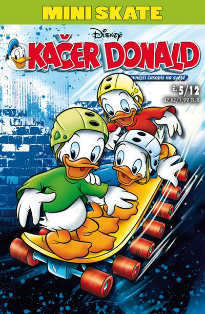 Cover for Kačer Donald (Egmont ČR, 1996 series) #5/2012