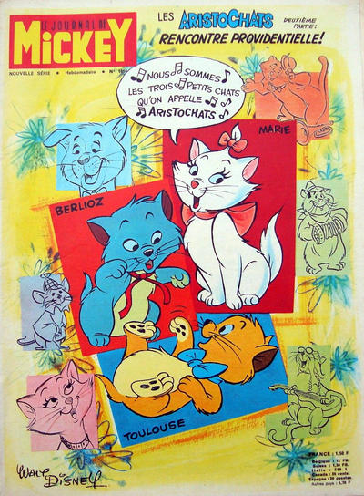 Cover for Le Journal de Mickey (Hachette, 1952 series) #1018