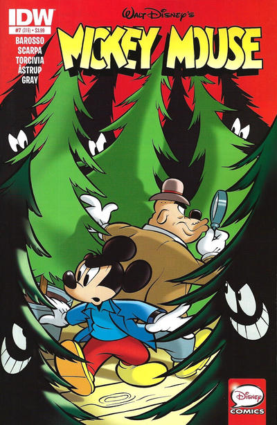 Cover for Mickey Mouse (IDW, 2015 series) #7 / 316