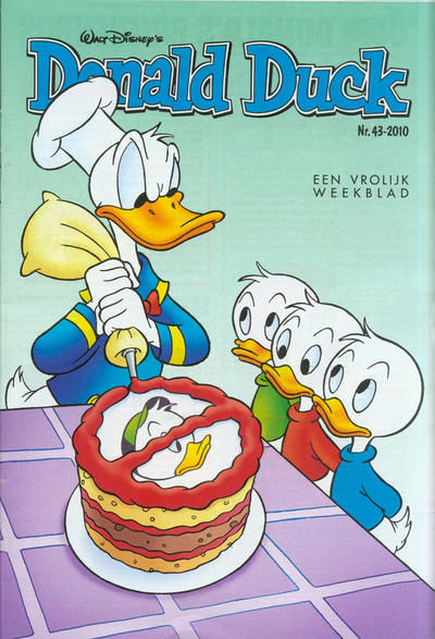 Cover for Donald Duck (Sanoma Uitgevers, 2002 series) #43/2010