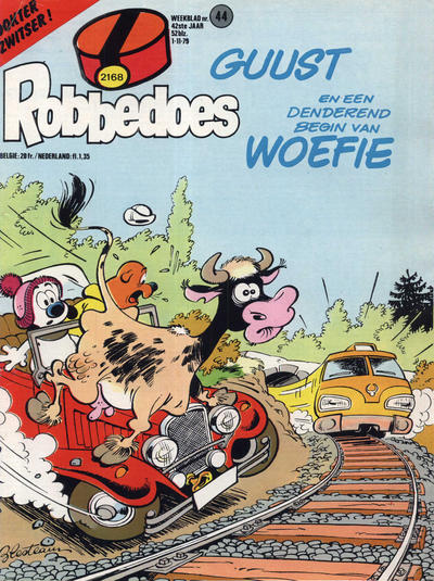 Cover for Robbedoes (Dupuis, 1938 series) #2168
