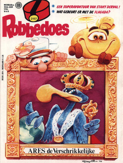 Cover for Robbedoes (Dupuis, 1938 series) #2157