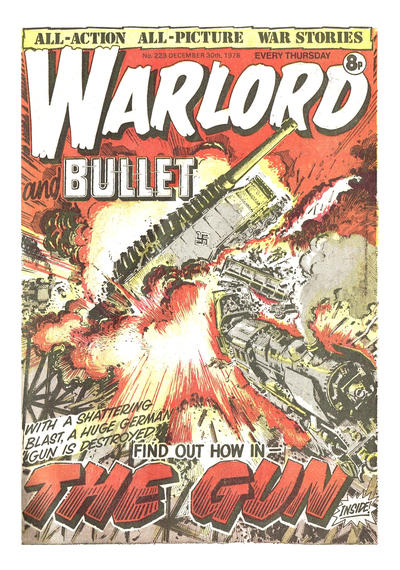 Cover for Warlord (D.C. Thomson, 1974 series) #223