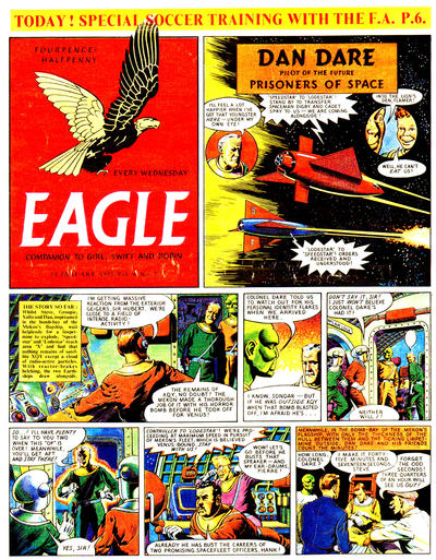 Cover for Eagle (Hulton Press, 1950 series) #v6#2