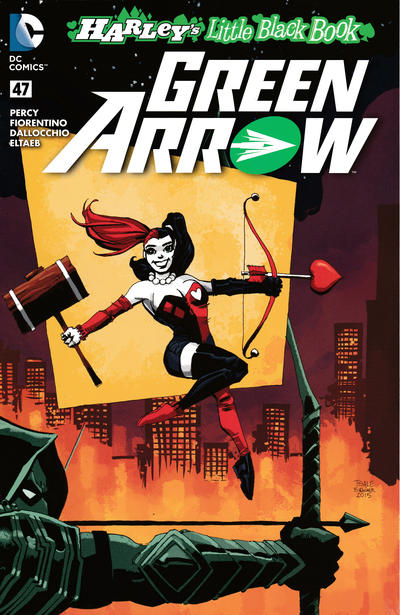 Cover for Green Arrow (DC, 2011 series) #47 [Harley's Little Black Book Tim Sale Color Cover]