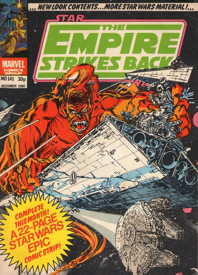 Cover for The Empire Strikes Back Monthly (Marvel UK, 1980 series) #141