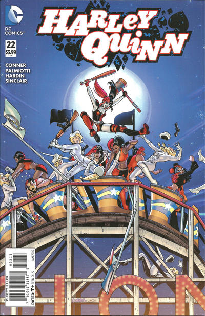 Cover for Harley Quinn (DC, 2014 series) #22