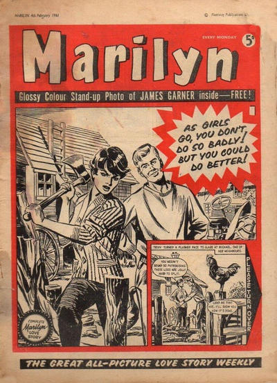 Cover for Marilyn (Amalgamated Press, 1955 series) #4 February 1961
