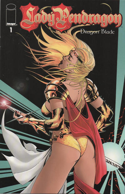 Cover for Lady Pendragon (Image, 1999 series) #1 [Glow in the dark cover]