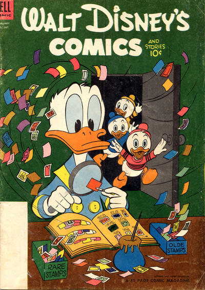 Cover for Walt Disney's Comics and Stories (Dell, 1940 series) #v14#5 (161) [Subscription Variant]