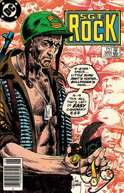 Cover for Sgt. Rock (DC, 1977 series) #389 [Newsstand]
