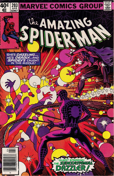 Cover for The Amazing Spider-Man (Marvel, 1963 series) #203 [Newsstand]