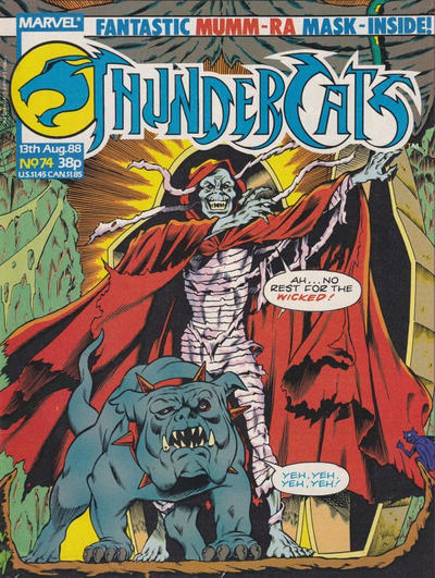 Cover for ThunderCats (Marvel UK, 1987 series) #74