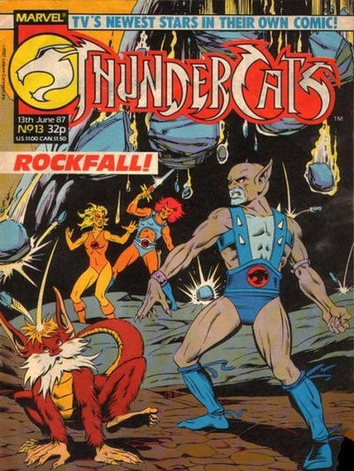 Cover for ThunderCats (Marvel UK, 1987 series) #13