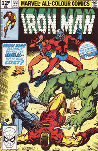 Cover for Iron Man (Marvel, 1968 series) #133 [British]