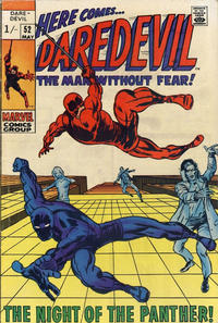 Cover for Daredevil (Marvel, 1964 series) #52 [British]