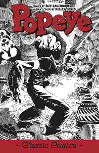 Cover for Classic Popeye (IDW, 2012 series) #41 [Kelley Jones variant cover]