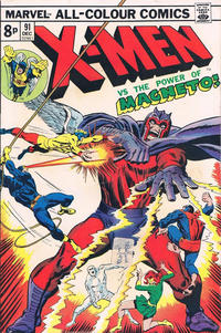 Cover for The X-Men (Marvel, 1963 series) #91 [British]