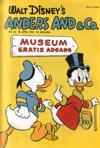 Cover Thumbnail for Anders And & Co. (Egmont, 1949 series) #16/1961